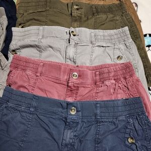 Sonoma womens utility shorts lot of 5 pairs size 16